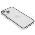 Coque Magnétique iPhone 14 Max avec Verre Trempé - Argenté