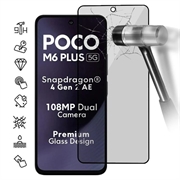 Protecteur d’Écran Xiaomi Poco M6 Plus en Verre Trempé Privacy