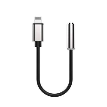 ProXtend Adaptateur Lightning vers 3,5 mm certifié MFI - Noir / Argent