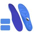 Semelles protectrices avec support AirTag pour enfants et seniors - 155-170mm - Bleu