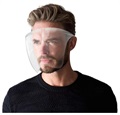 Visière Plastique Anti-Éclaboussures - Transparent