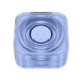 Etui de protection en TPU pour Samsung Galaxy Ring - Étui de chargement - Bleu transparent