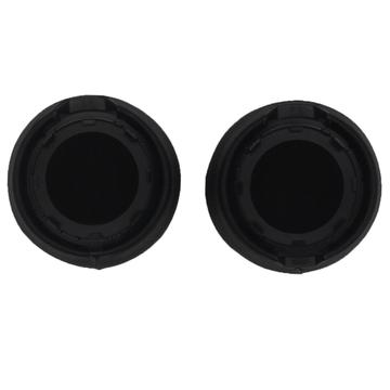 Oreillettes en cuir protéiné pour le casque Jabra Engage 55/65/75 - Noir