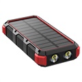 Bloc d\'Alimentation Solaire Sans Fil Psooo M2 - 36800mAh - Rouge