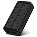 Chargeur Solaire Psooo PS-400 - 4xUSB-A, 30000mAh - Noir