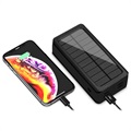 Chargeur Solaire Psooo PS-400 - 4xUSB-A, 30000mAh - Noir