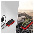 Chargeur Solaire Psooo PS-400 - 4xUSB-A, 30000mAh - Rouge