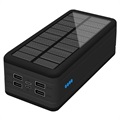 Chargeur Solaire Psooo PS-400 - 4xUSB-A, 50000mAh - Noir