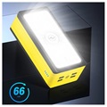 Chargeur Sans Fil Solaire Psooo PS-406 - 40000mAh - Jaune