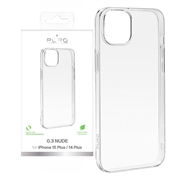 Coque TPU iPhone 15 Plus Puro 0.3 Nude - Transparente