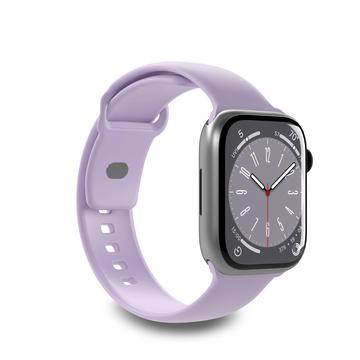 Bracelet en Silicone Puro Icon Apple Watch Séries 9/8/SE (2022)/7/SE/6/5/4/3/2/1 - 41mm/40mm/38mm