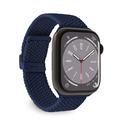 Bracelet Apple Watch Series Ultra 3/2/Ultra/11/10/9/8/SE 3/(2022)/7/SE/6/5/4/3/2/1 Puro Loop - 49mm/46mm/45mm/44mm/42mm - Bleu Foncé