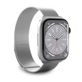 Bracelet Apple Watch Series 10/9/8/SE (2022)/7/SE/6/5/4/3/2/1 Puro Milanese - 42mm/41mm/40mm/38mm - Argenté