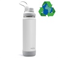 Bouteille en Acier Inoxydable Réutilisable Puro Outdoor - 750ml - Grise