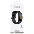 Bracelet Fitbit Charge 5 en Silicone Puro Sport Plus - Noir