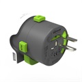 Adaptateur de Voyage USB Universel Q2Power QDAPTER - 10A