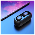 Écouteurs Stéréo Intra-Auriculaires Sans Fil QCY T1C - Bluetooth 5.0 - Noirs