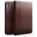 Étui à Rabat iPad Pro 12.9 (2018) en Cuir Qialino Classic - Marron