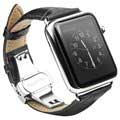 Bracelet en Cuir Qialino pour Montre Apple Watch Series 7/SE/6/5/4/3/2/1 - 45mm/44mm/42mm
