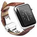 Bracelet en Cuir Qialino pour Montre Apple Watch Series SE/6/5/4/3/2/1 - 42mm, 44mm