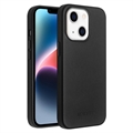 Coque iPhone 12 Pro Max en Cuir Qialino Premium - Noir