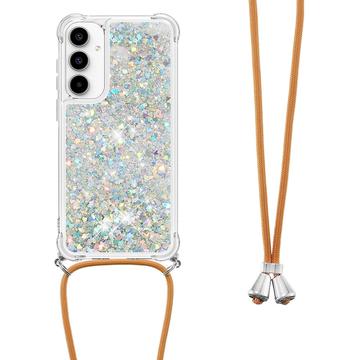 Coque Samsung Galaxy A35 en TPU Série Quicksand - Argenté