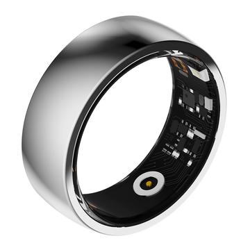 R09M Smart Ring de surveillance de la santé - Taille : 19.8mm - Argent