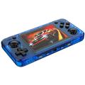 Console de jeux portable R36H avec jeux - 128 Go - Bleu translucide