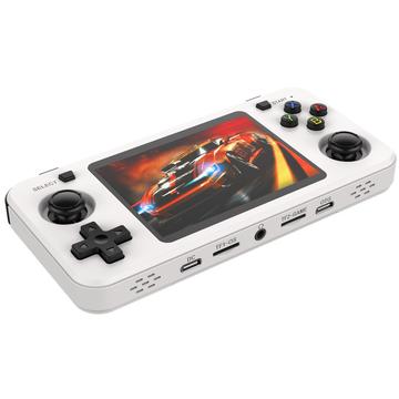 Console de jeux portable R36H avec jeux - 128 Go - Blanc