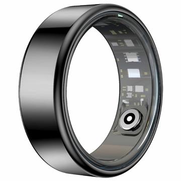 R99 Bague intelligente Fitness & Wellness avec étui de recharge - Taille : 7/17.4mm