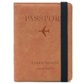 Portefeuille de Voyage / Étui pour Passeport à blocage RFID - Orange