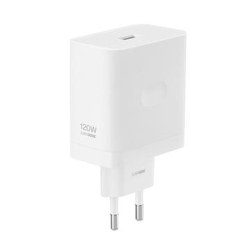 Chargeur USB-A Realme 120W SuperVooc VCBBOAEH - Blanc