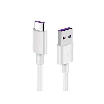 Reekin Câble de charge USB-A / USB-C 5A SuperFast - 1m - Blanc