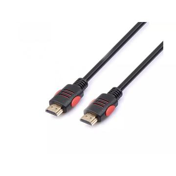 Reekin Câble HDMI Full HD 4K - 5m - Noir / Rouge