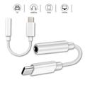 Reekin Adaptateur USB-C / 3.5mm de haute qualité - Blanc