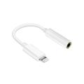 Reekin Adaptateur audio Lightning vers jack 3.5mm - 10cm - Blanc