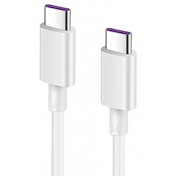Reekin Câble USB-C à charge rapide - 5A, 1m - Blanc