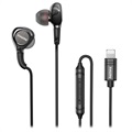 Écouteurs Lightning avec Microphone Remax RM-655is - Noir