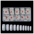Bouts d'Ongles Artificiels Courbés Amovibles à Couverture Complète DIY - 500 Pièces