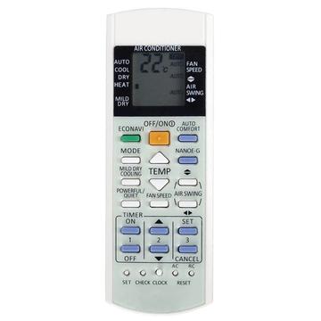 Télécommande de remplacement pour climatiseurs Panasonic A75C3706
