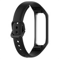 Bracelet en Silicone de Rechange avec Cadre Intégré Samsung Galaxy Fit 2 - Noir