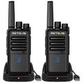 Retevis RT668H Talkie Walkie avec écran caché - Noir