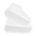 Couvre-chaussures réutilisables en silicone imperméable - Taille L