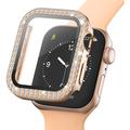Coque Apple Watch SE (2022)/SE/6/5/4 en Décorative Strass avec Protecteur d'écran - 40mm