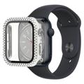 Coque Apple Watch Series 7 avec Verre Trempé - 45mm - Noire