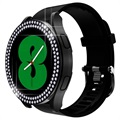 Coque Samsung Galaxy Watch5 en Décorative Strass - 40mm - Noire