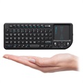 Rii X1 Mini Wireless Keyboard with Touchpad - Black