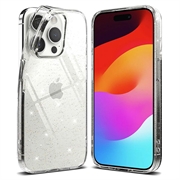 Coque iPhone 15 Pro Max en TPU Ringke Air Glitter - Transparente