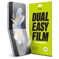 Protecteur d'Écran Samsung Galaxy Z Flip4 5G Ringke Dual Easy Film - 2 Pièces