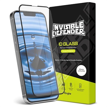Protecteur d\'Écran iPhone 13 Pro Max en Verre Trempé Ringke ID Full Cover